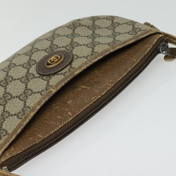 GUCCI GG Supreme Shoulder Bag Pvc Beige Gold 904 02 020 - Picture 6 of 12